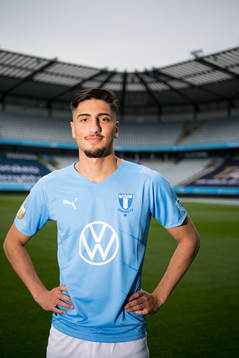 Malmö FF presenterar Peter Gwargis som ny spelare