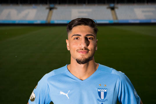 Malmö FF presenterar Peter Gwargis som ny spelare