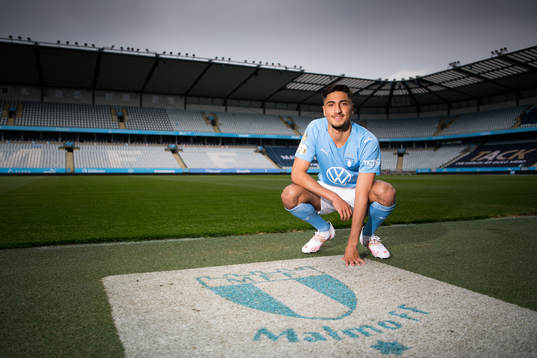 Malmö FF presenterar Peter Gwargis som ny spelare