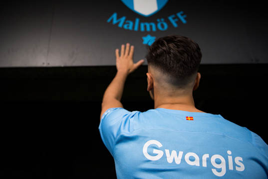 Malmö FF presenterar Peter Gwargis som ny spelare