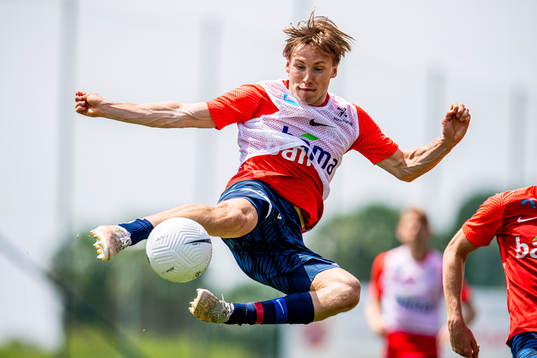 Jonas Svensson of the Norwegian national football team