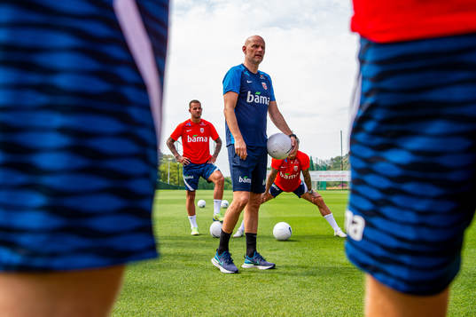 Ståle Solbakken, head coach of the Norwegian national