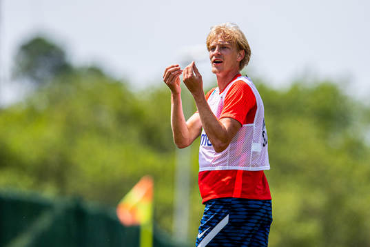 Morten Thorsby of the Norwegian national football team