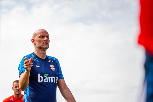 Ståle Solbakken, head coach of the Norwegian national