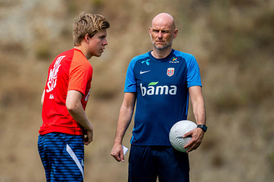 Ståle Solbakken, head coach of the Norwegian national