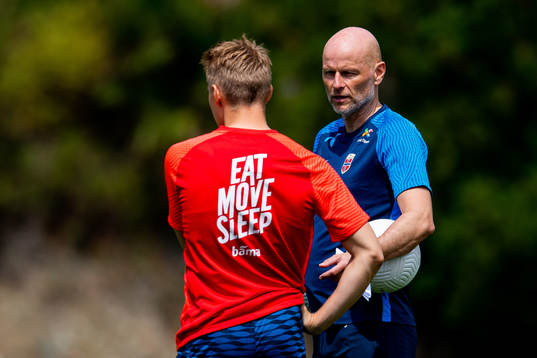 Ståle Solbakken, head coach of the Norwegian national