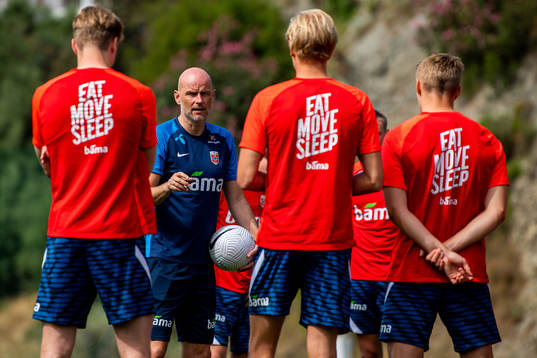 Ståle Solbakken, head coach of the Norwegian national