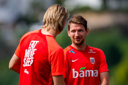 Stefan Strandberg of the Norwegian national football team