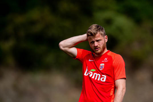 Fredrik Midtsjø of the Norwegian national football team