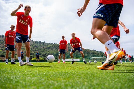 Fredrik Aursnes and Birger Meling of the Norwegian national