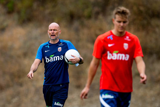 Ståle Solbakken, head coach of the Norwegian national