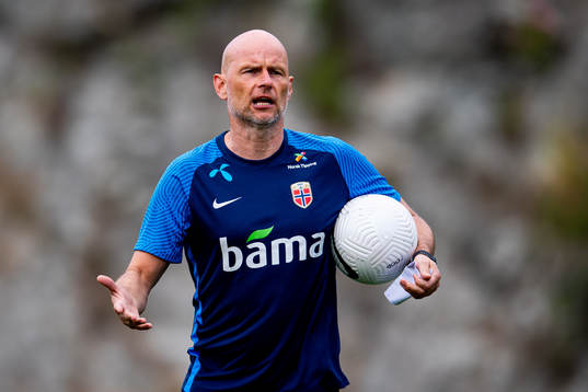 Ståle Solbakken, head coach of the Norwegian national