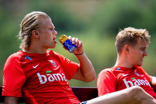 Erling Braut Haaland of the Norwegian national football team