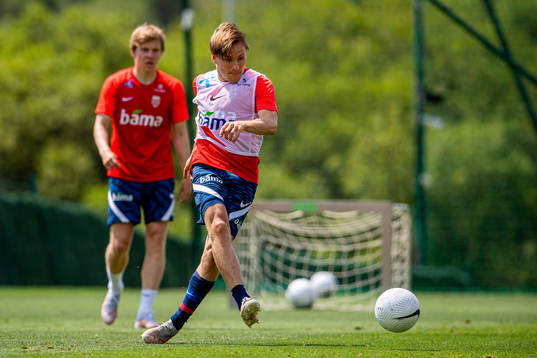 Jonas Svensson of the Norwegian national football team