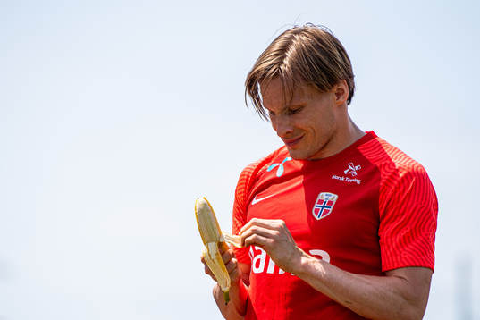 Jonas Svensson of the Norwegian national football team