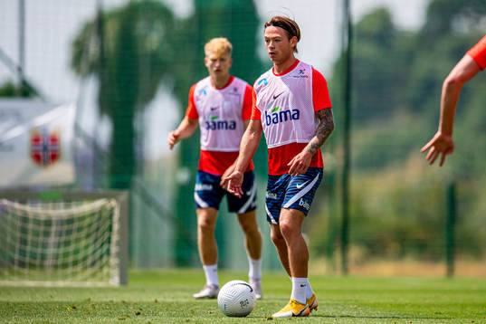 Patrick Berg of the Norwegian national football team