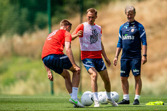 Stian Gregersen and Fredrik Aursnes of the Norwegian