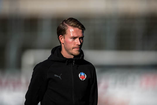 Helsingborgs tränare Kristoffer Schönbeck