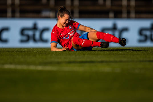 Helsingborgs Sanna Nilsson har ont
