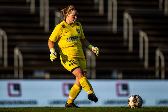 Landskronas målvakt Louise Persson