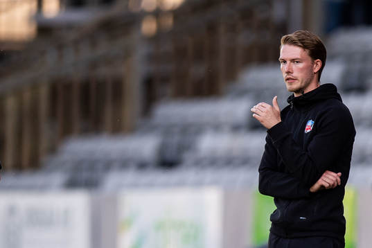 Helsingborgs tränare Kristoffer Schönbeck