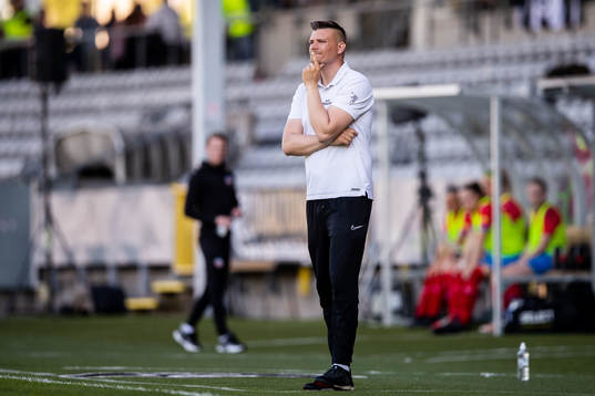 Landskronas tränare Richard Persson