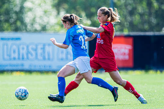 Kamilla Børve Nygård of Grei and Dina Marie Nielsen of