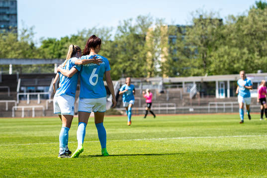 Malmö FFs Malin Gunnarsson jublar