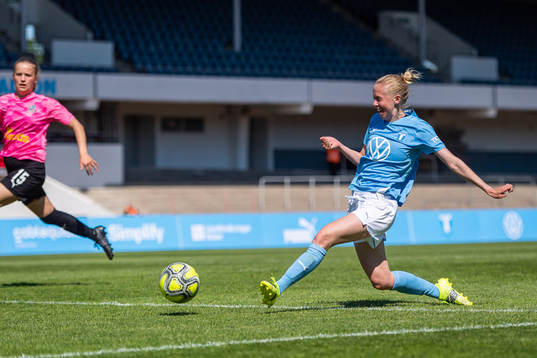 Malmö FFs Stina Stadig gör 7-0