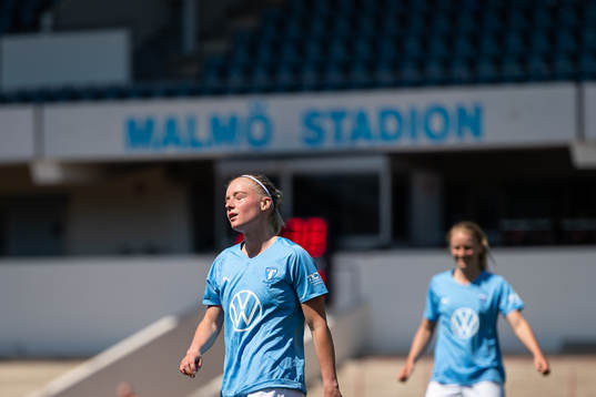 Malmö FFs Melina Skarström deppar