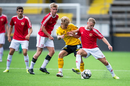 Elfsborgs Otto Vallentin och Kalmars Lucas Andrén