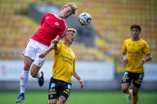 Kalmars Jacob Andersson och Elfsborgs Otto Vallentin