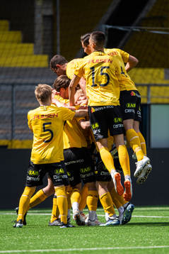 Elfsborgs spelare jublar