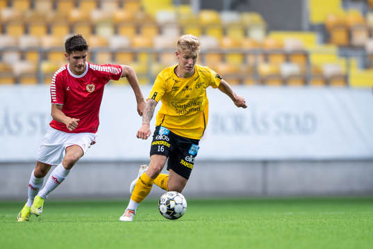 Kalmars Leon Isa och Elfsborgs Otto Vallentin
