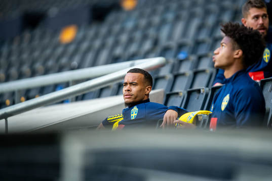 Robin Quaison of Sweden