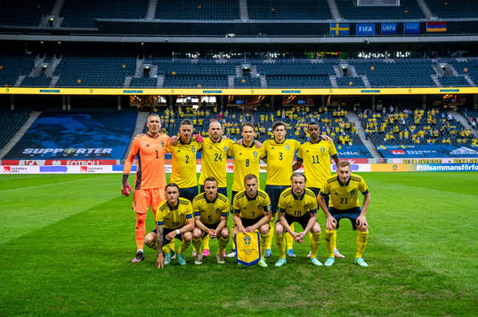 Goalkeeper Robin Olsen, Mikael Lustig, Marcus Danielson,