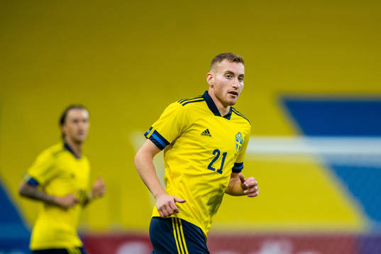 Dejan Kulusevski of Sweden