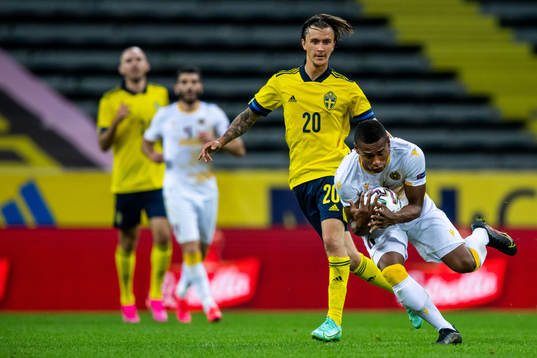 during the international friendly football match between