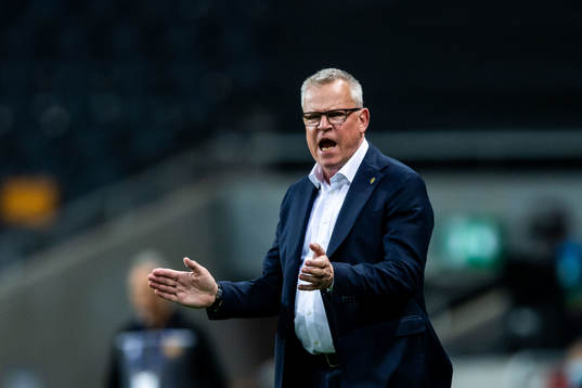 Janne Andersson, head coach of Sweden
