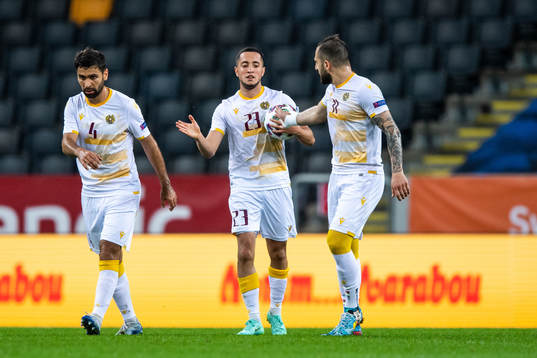 Taron Voskanyan, Vahan Bichakhcyan and Tigran Barseghyan of
