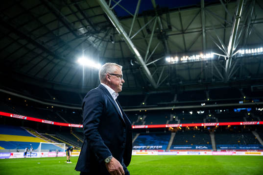 Janne Andersson, head coach of Sweden