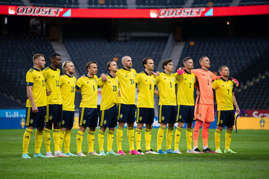 Dejan Kulusevski, Alexander Isak, Emil Forsberg, Pierre