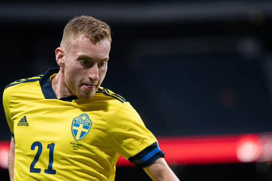 Dejan Kulusevski of Sweden