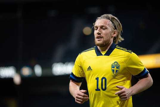 Emil Forsberg of Sweden