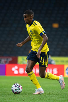 Alexander Isak of Sweden