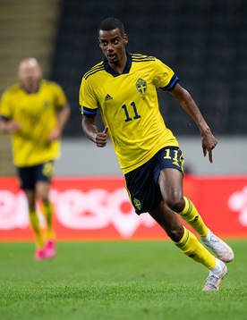 Alexander Isak of Sweden