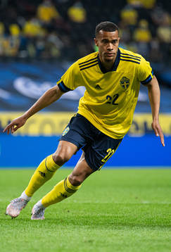 Robin Quaison of Sweden
