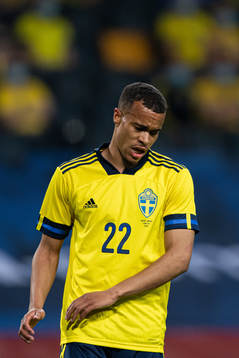 Robin Quaison of Sweden