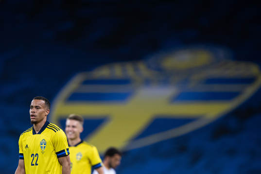 Robin Quaison of Sweden