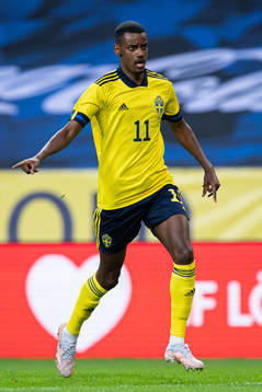 Alexander Isak of Sweden